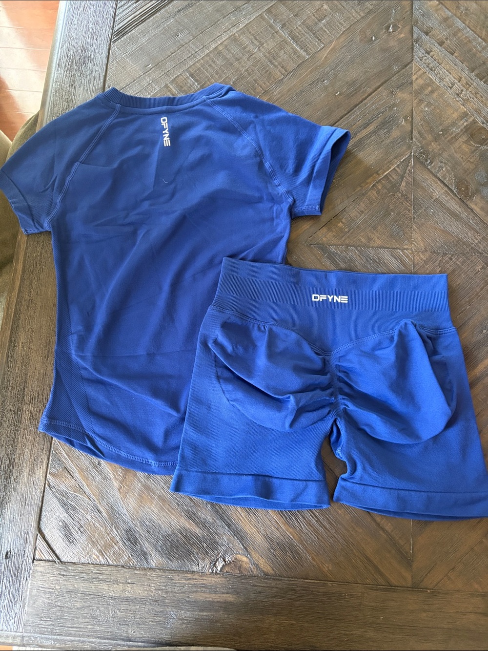 DFYNE Navy Blue Impact Set - sz S - Picture 2 of 5